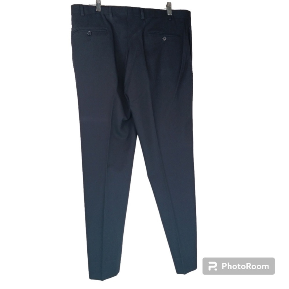 Brooks Brothers 346 Mens Pants Navy Blue 38x30  Dress Pant 100% Wool
